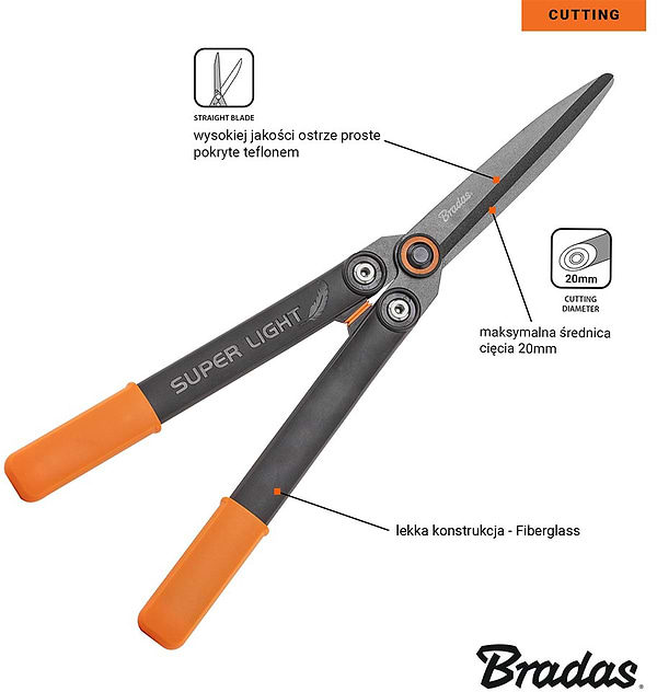 Фото - Ножиці садові BRADAS KT-V1160