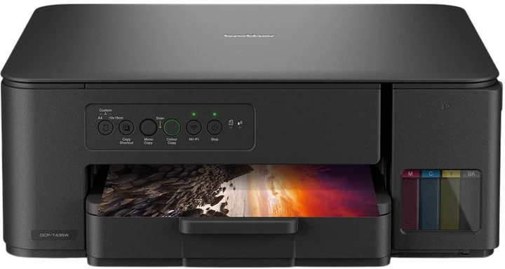 МФУ цветной печати Brother DCP-T435W с WiFi (DCPT435WYJ1)