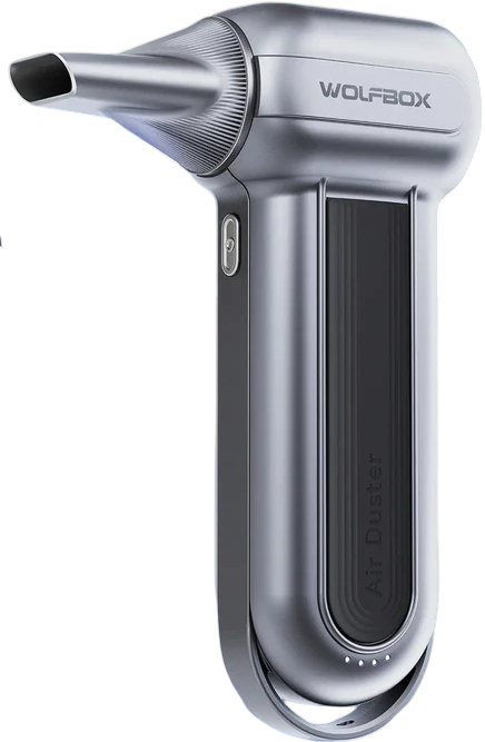 Воздуходувка аккумуляторная Wolfbox 130000RPM 200g force (MF100)