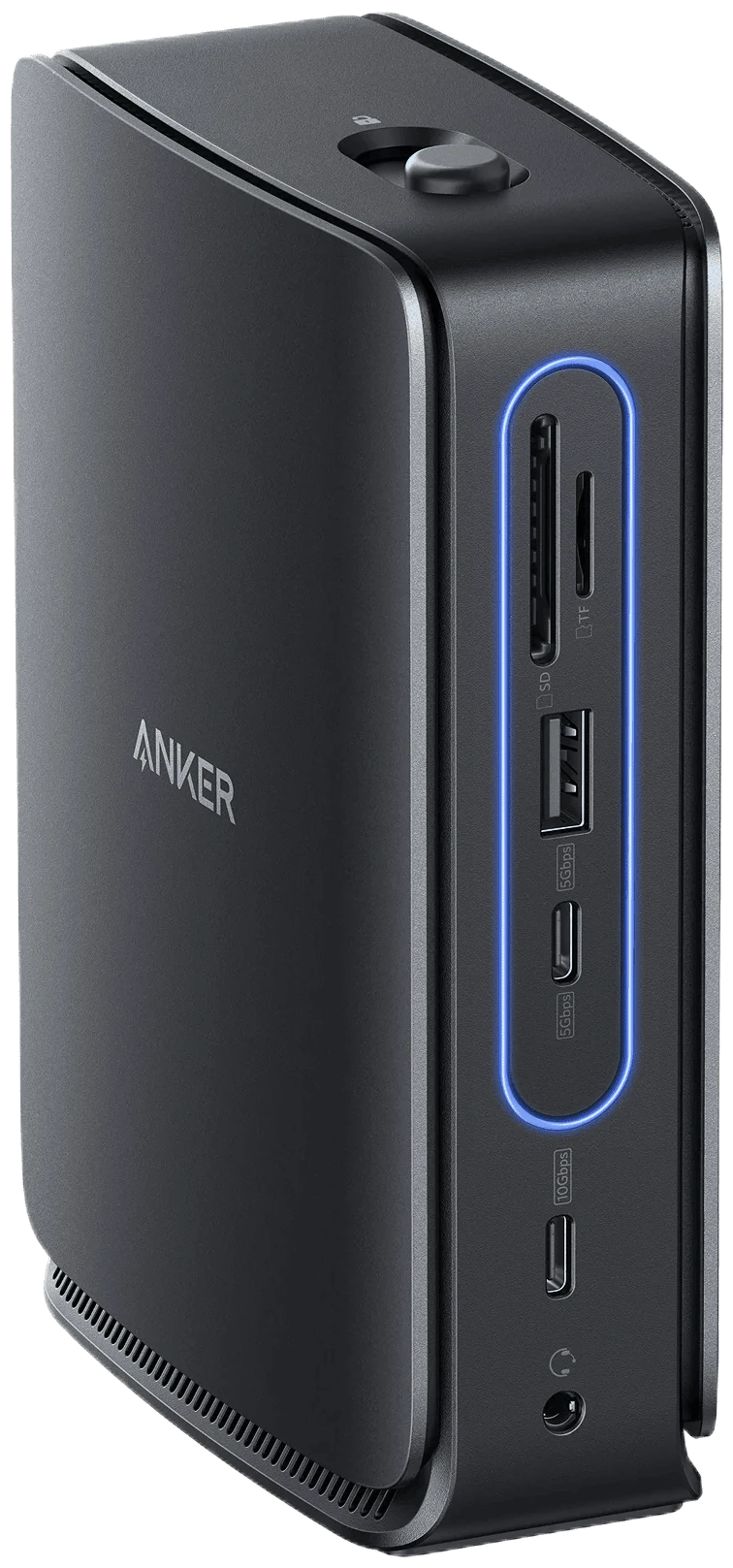 Хаб USB Anker Nano Docking Station 13-in-1, Triple Display, Built-In Rem. Hub Black (A83C3311)