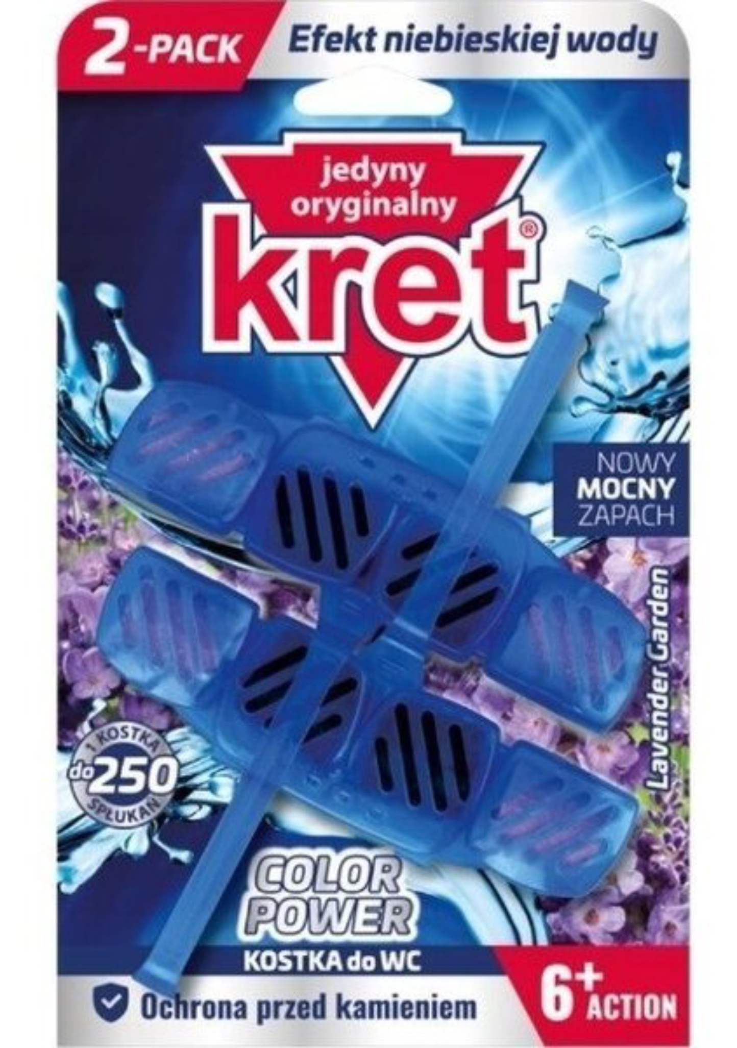 Туалетний блок Kret 2*40 Power Lavender (5900931032611)