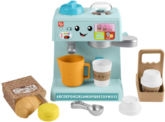 Фото - Сюжетно-ролевая игра. Кухня Fisher-Price Интерактивная кофемашина с технологией Smart Stages англ. (HTW96)