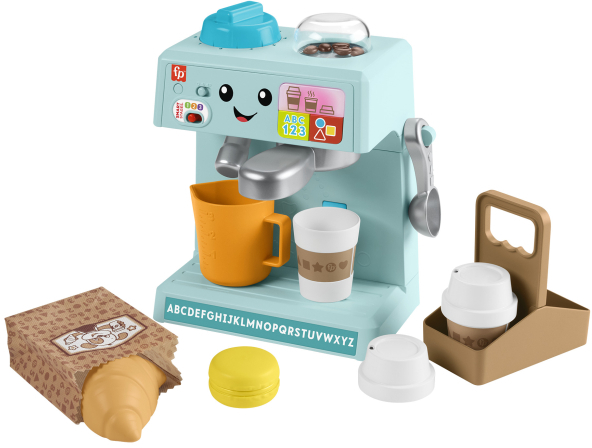 Фото - Сюжетно-ролевая игра. Кухня Fisher-Price Интерактивная кофемашина с технологией Smart Stages англ. (HTW96)