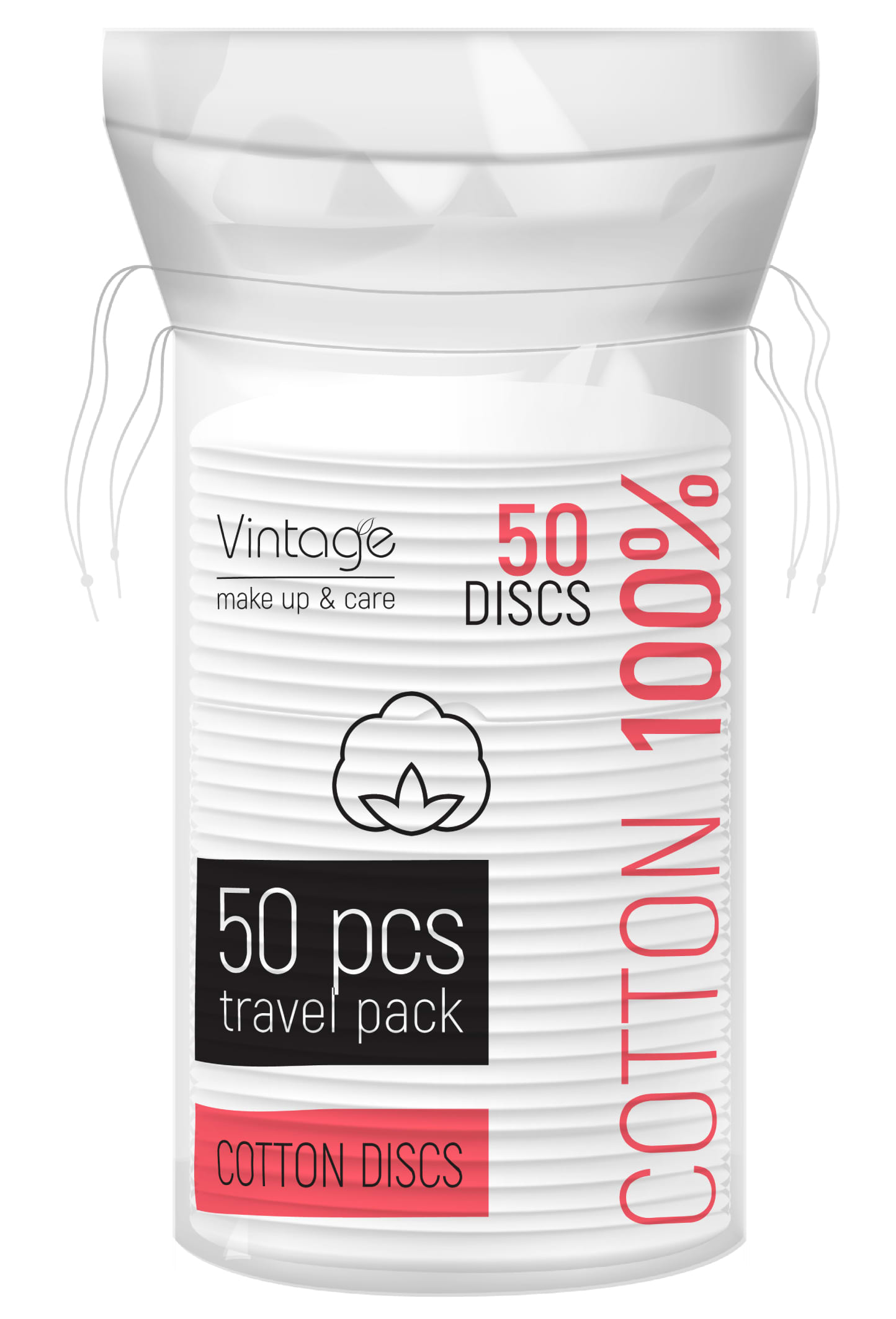 Купить Ватные диски Vintage Travel Pack 50 шт. (4820204703615) - Фото 1 Ватные диски Vintage Travel Pack 50 шт. (4820204703615) - Фото 1
