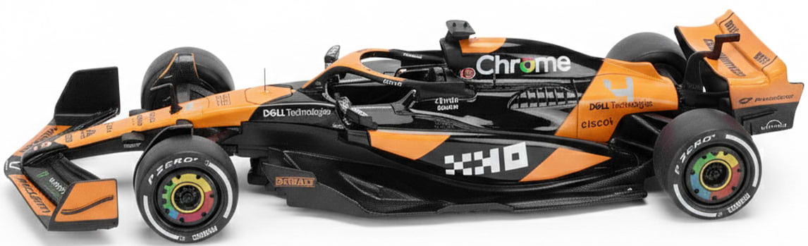 Коллекционная машинка 1:18 TechnoDrive MCLAREN F1 2024 (250936MLF1)
