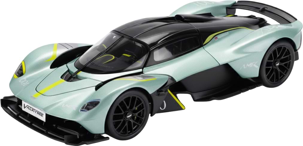 Коллекционная машинка 1:18 TechnoDrive ASTON MARTIN VALKYRIE Green (250938AMVKSG)