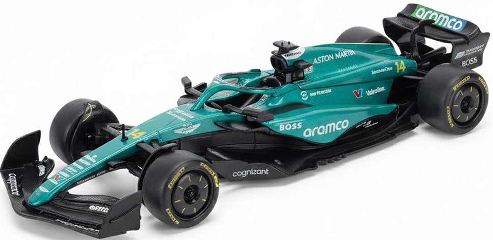 Коллекционная машинка 1:43 TechnoDrive ASTON MARTIN F1 2024 (250944AMF1)