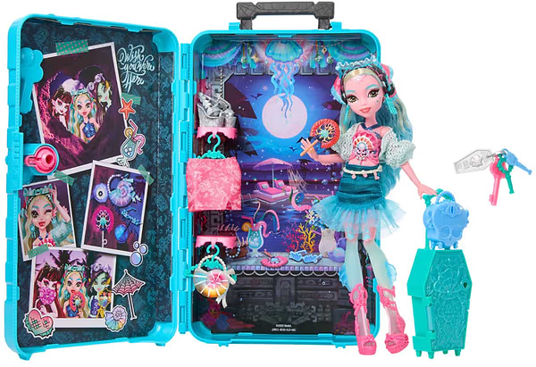 Фото - Кукольный набор Monster High Ужас-секреты Лагуны серии Кошмарные каникулы (JDR51)