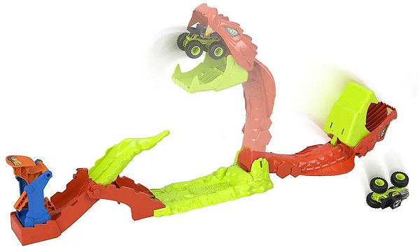 Фото - Игровой набор Hot Wheels Атака змеи серии Monster Trucks (JJN44)