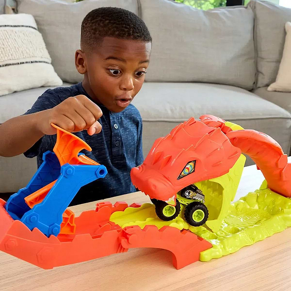 Фото - Игровой набор Hot Wheels Атака змеи серии Monster Trucks (JJN44)
