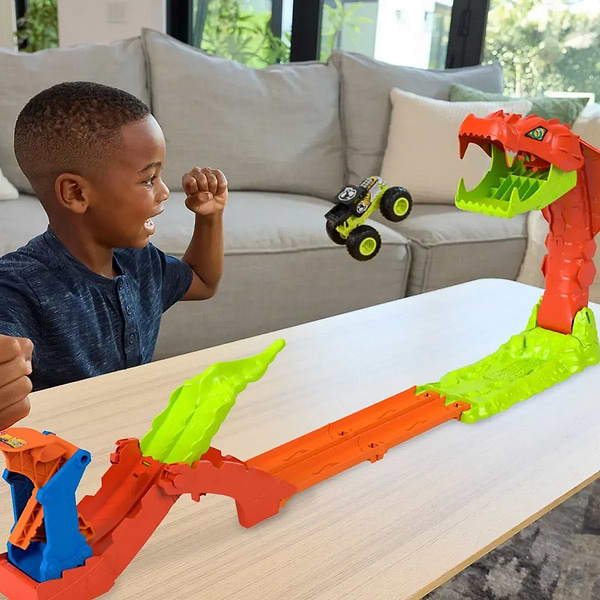 Фото - Игровой набор Hot Wheels Атака змеи серии Monster Trucks (JJN44)