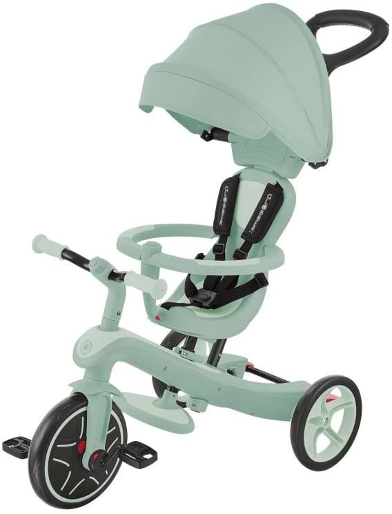 Трёхколёсный велосипед Globber EXPLORER TRIKE 4в1 Фисташковый (637-505)