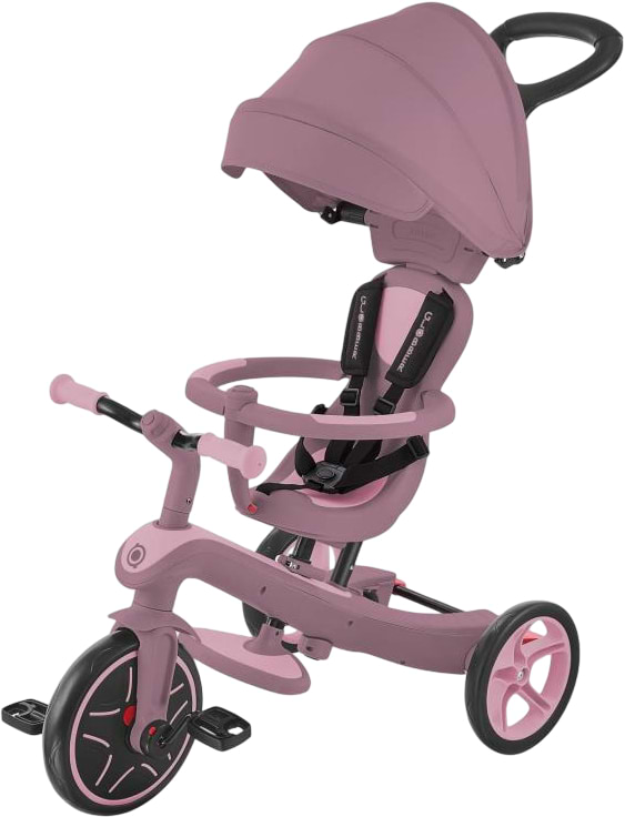 Триколісний велосипед Globber EXPLORER TRIKE 4в1 Пастельно-бузковий (637-510)
