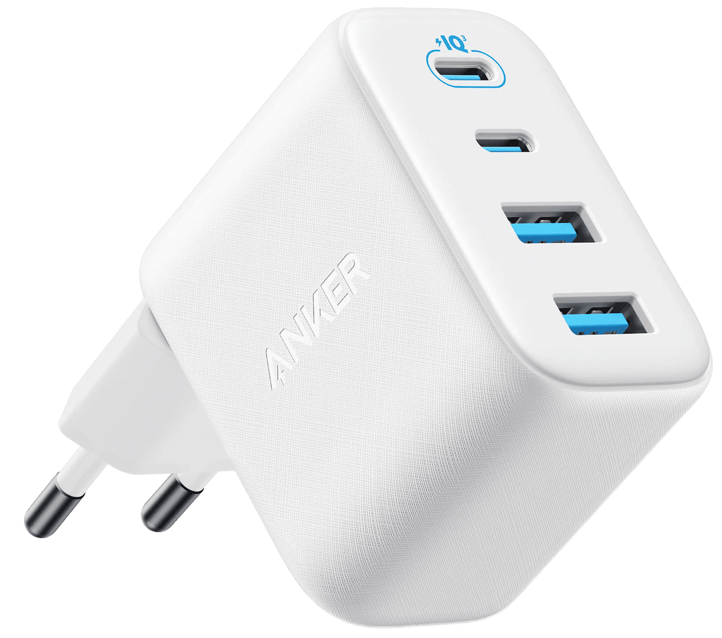 Сетевое зарядное устройство Anker Zolo Charger 50W 2xUSB-C&2xUSB-A White (A121EG21)