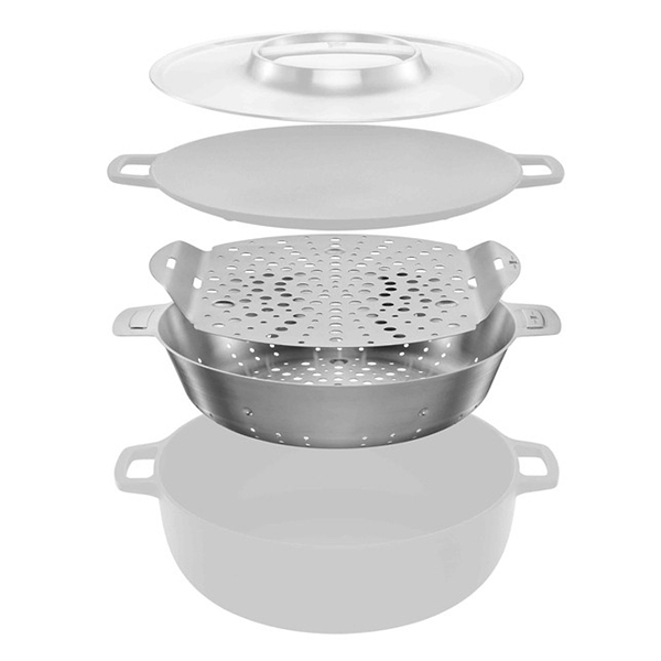 Фото - Емкость для приготовления на пару Fiskars Norden Grill 30 см (1066431)