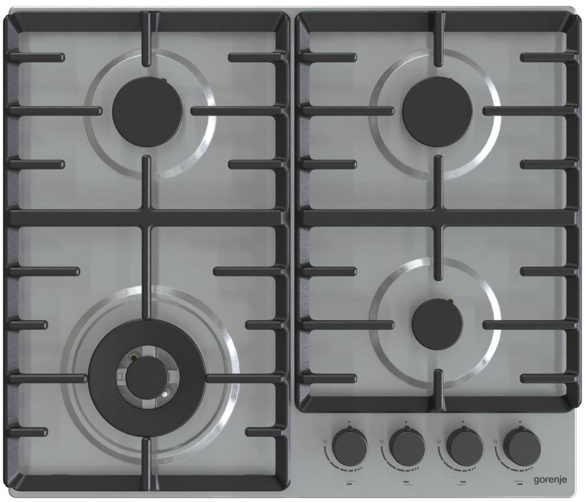 Купить Варочная панель газовая Gorenje GW642ABX - Фото 1 Варочная панель газовая Gorenje GW642ABX - Фото 1
