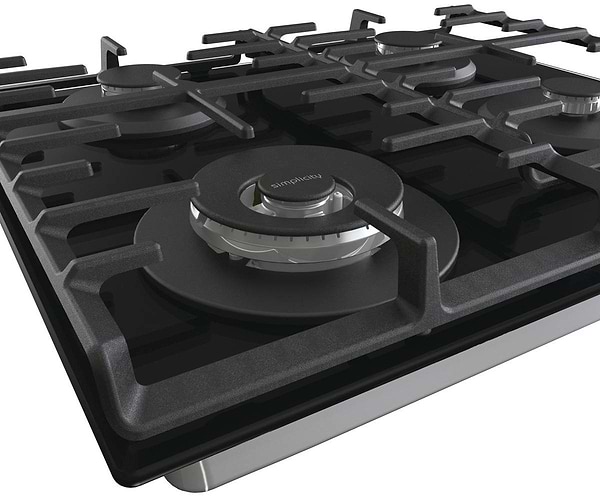Фото - Варильна поверхня газова Gorenje GKTW642SYB Black