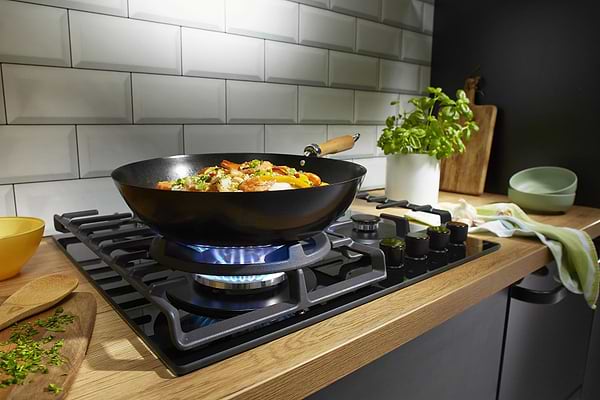 Фото - Варильна поверхня газова Gorenje GKTW642SYB Black