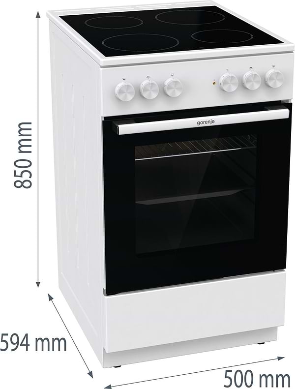 Фото - Плита електрична Gorenje GEC5A10WG