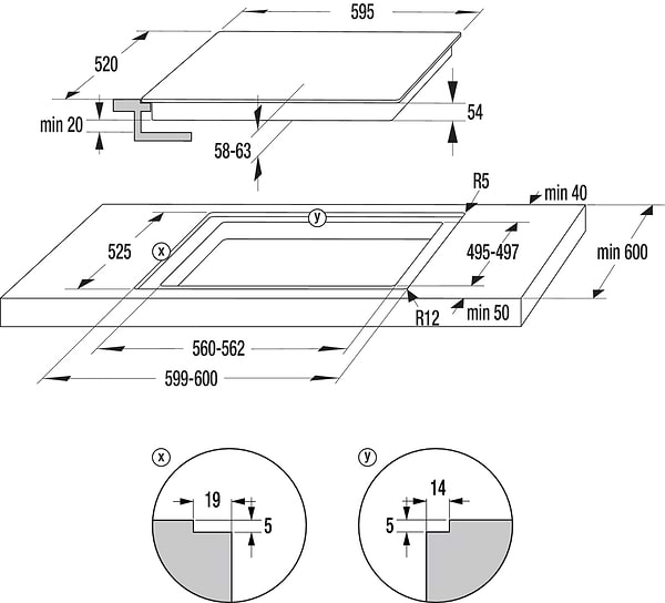 Фото - Варочная панель электрическая Gorenje GI621FMC