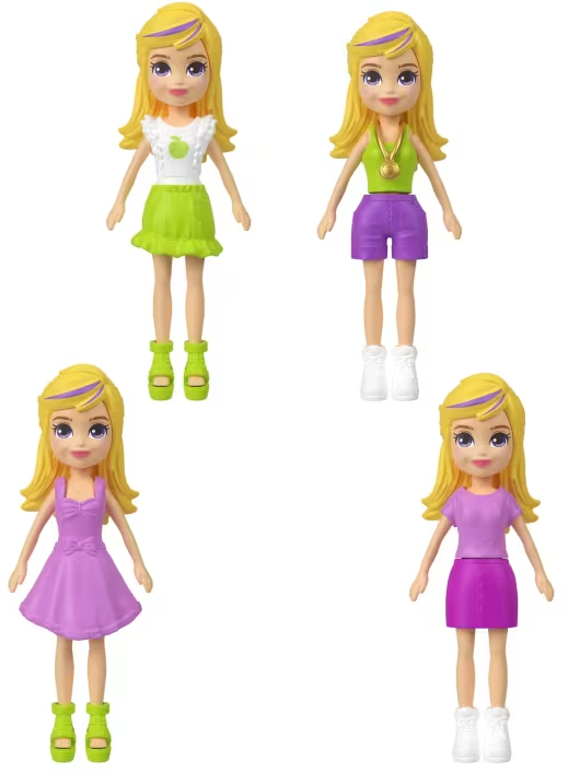 Фото - Мини-кукла набор Polly Pocket Подвеска "Минимодница с нарядами" (в асс.) (JKR46)