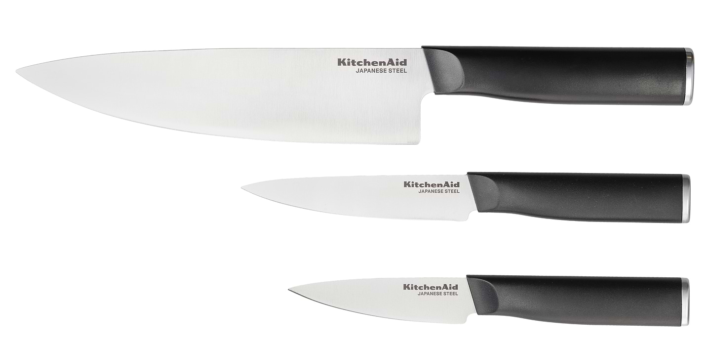 Набір ножів KitchenAid Classic 3 пр. (KEG3PTHEOHOBA)