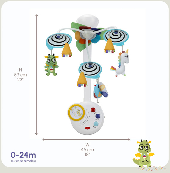 Фото - Мобиль интерактивный Tiny Love коллекция Born to Party (1309306830)