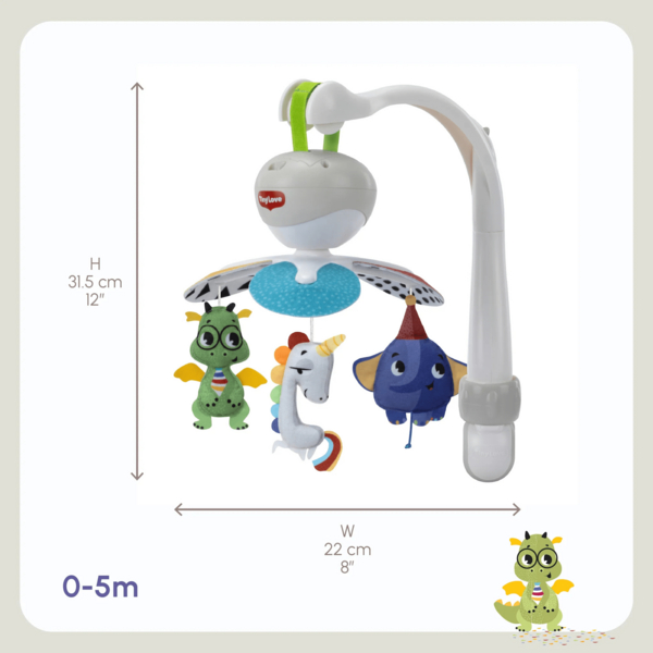 Фото - Мобиль тканевый Tiny Love 3в1 коллекция Born to Party (1309606830)