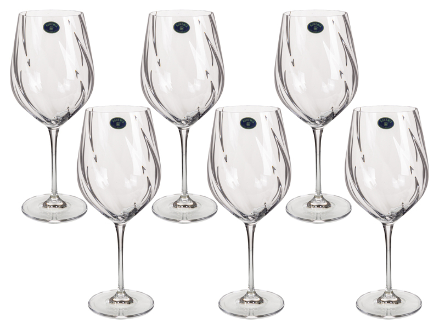 Набор бокалов Bohemia Uria Optic 740 мл 6 шт. (024-420)