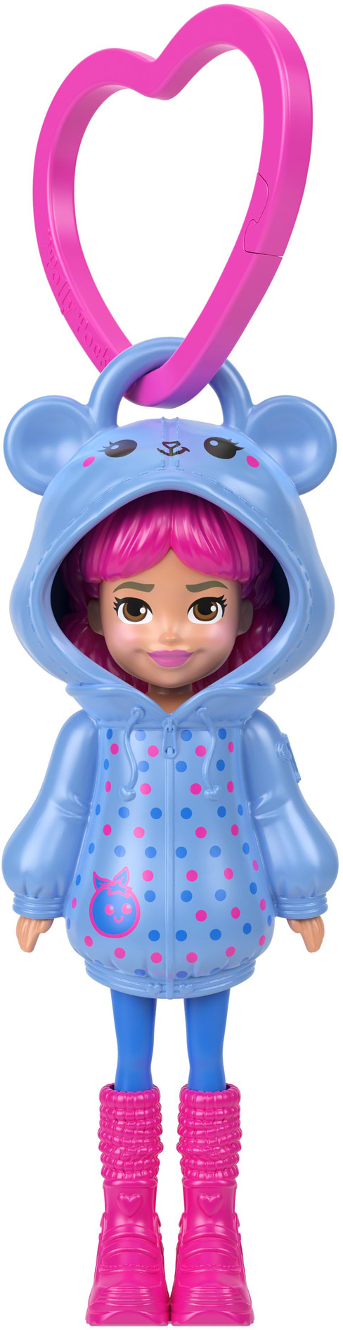 Фото - Лялька Polly Pocket брелок у худі (в ас.) (JMN38)