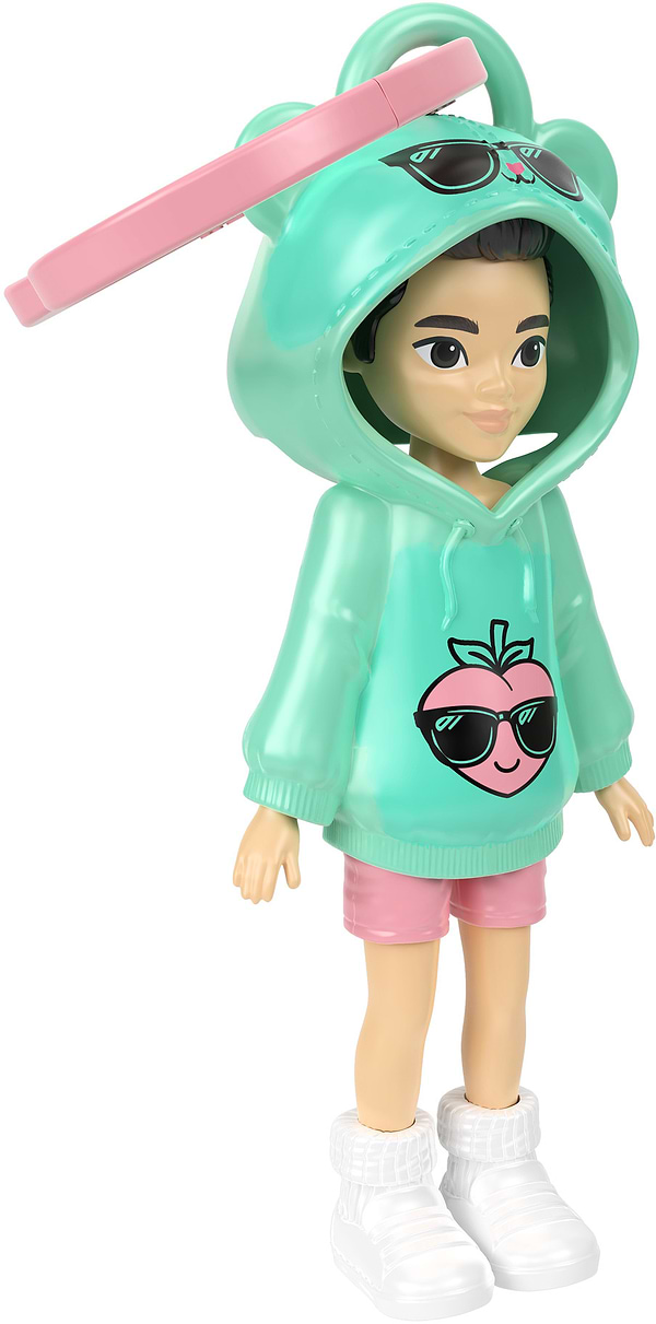 Фото - Лялька Polly Pocket брелок у худі (в ас.) (JMN38)