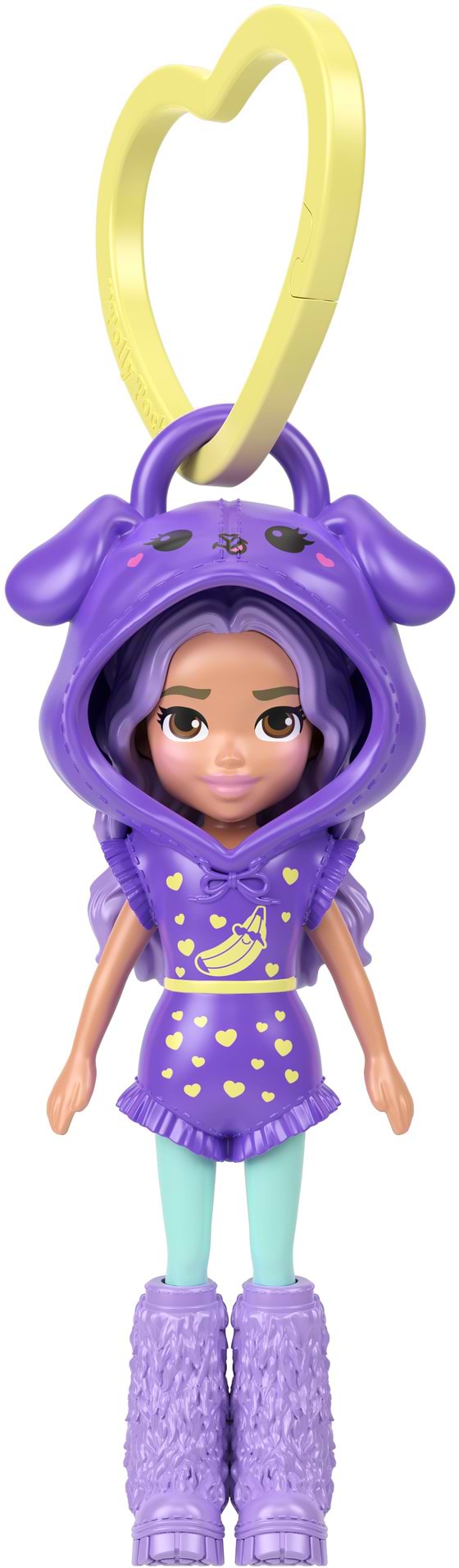 Фото - Лялька Polly Pocket брелок у худі (в ас.) (JMN38)