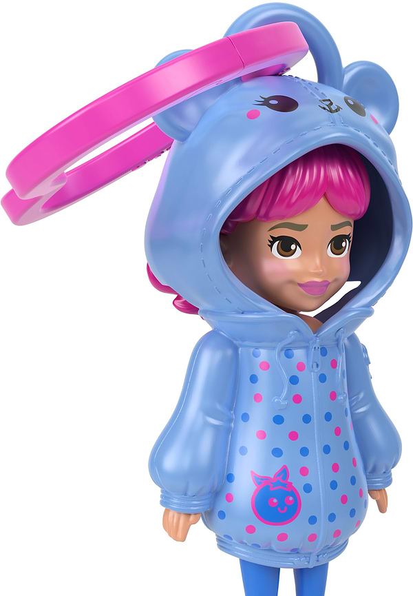 Фото - Лялька Polly Pocket брелок у худі (в ас.) (JMN38)