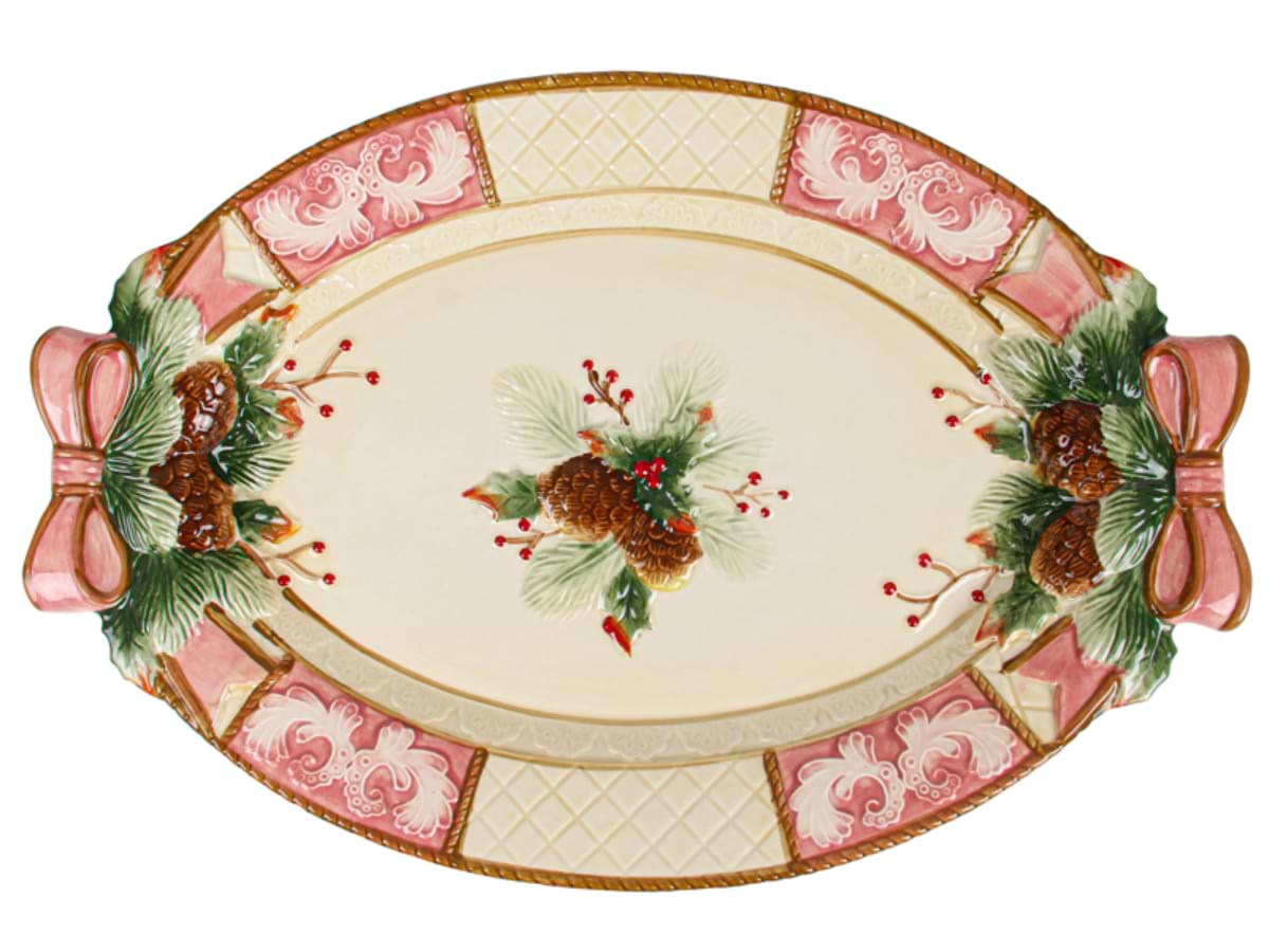 Блюдо Lefard Святкове 43х30 см (59-574)