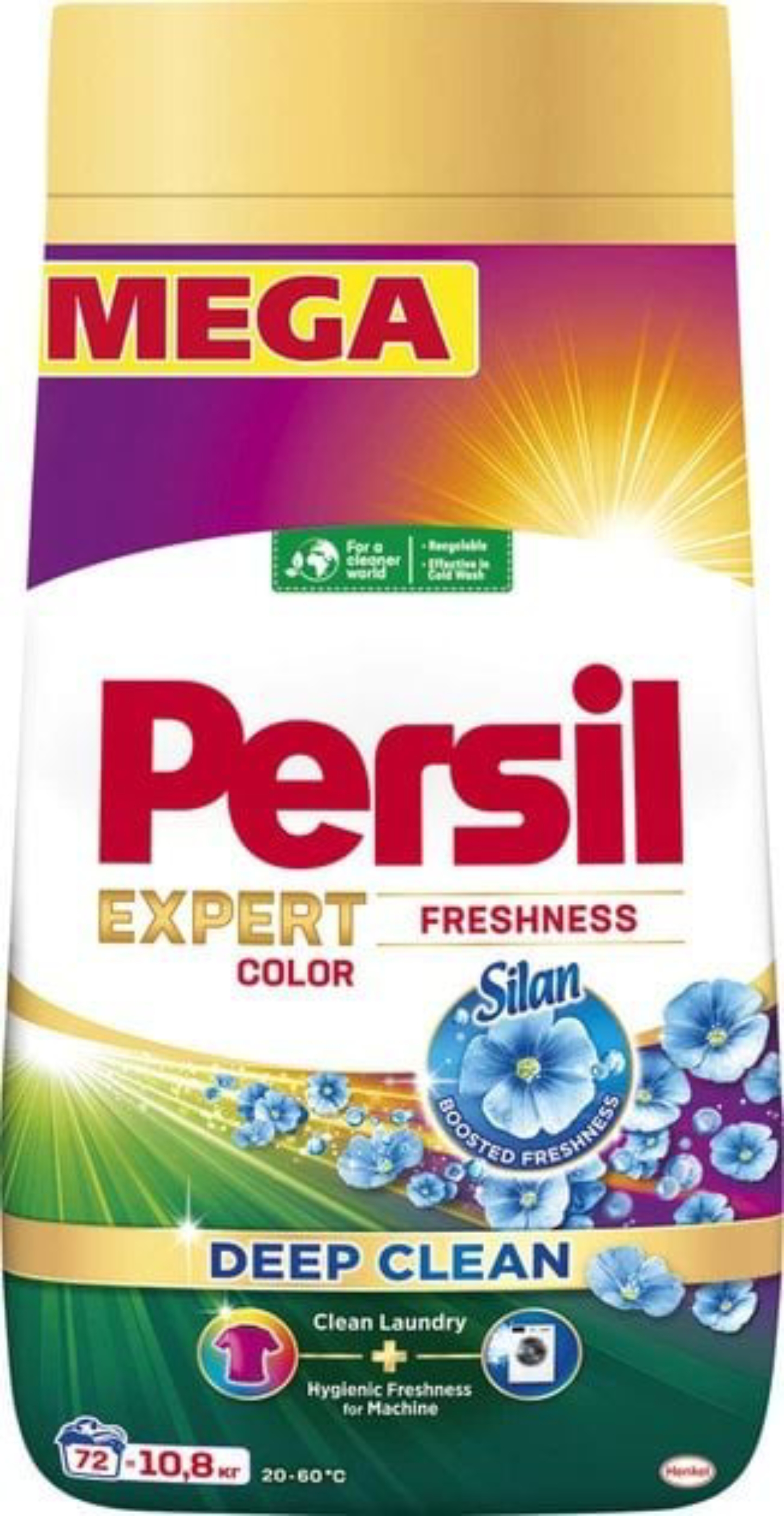 Пральний порошок Persil Color Свіжість від Silan, 10.8 кг