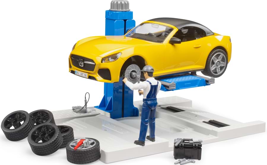 Игровой набор BRUDER Автомастерская Roadster (62112)