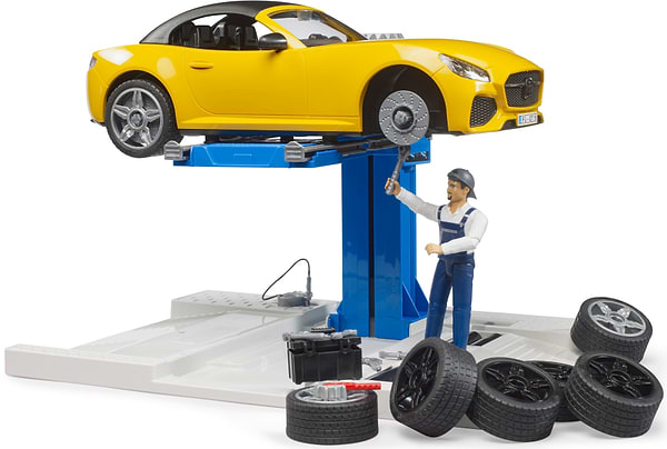 Фото - Игровой набор BRUDER Автомастерская Roadster (62112)