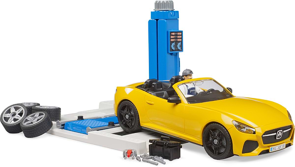 Фото - Игровой набор BRUDER Автомастерская Roadster (62112)
