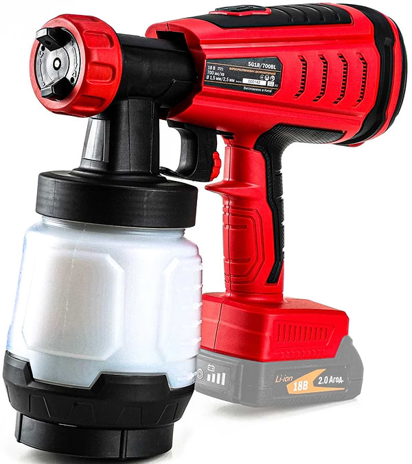 Фото - Розпилювач фарби GTM SG18/700BL