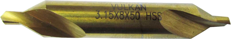 Сверло Vulkan 3,15мм (8,0мм) HSS TiN (11601004)
