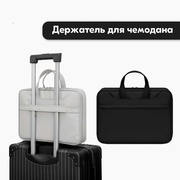 Фото - Сумка для ноутбуку BOONA LUX 16"-17" Black