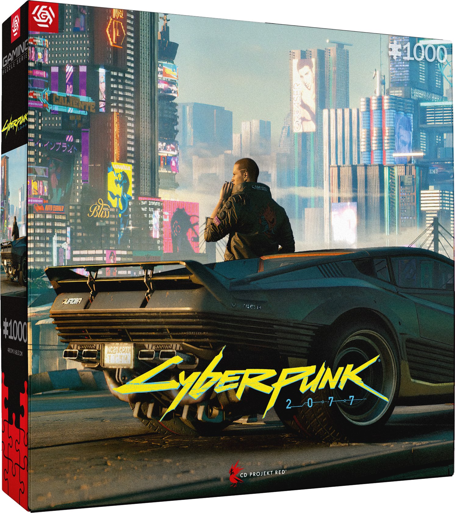 Пазли (8 +) Good Loot Cyberpunk 2077: Mercenary on the Rise Puzzles 1000 шт. (5908305240341)