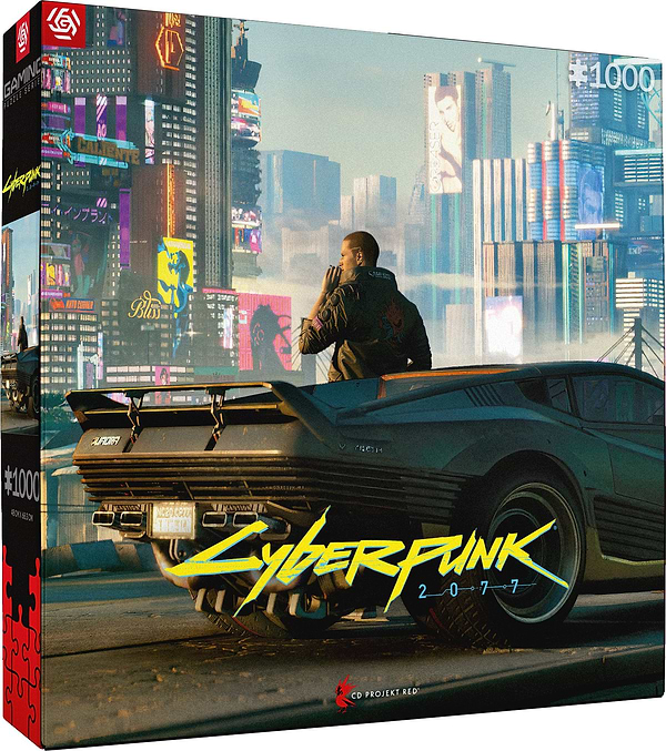 Фото - Пазлы (8+) Good Loot Cyberpunk 2077: Mercenary on the Rise Puzzles 1000 шт. (5908305240341)