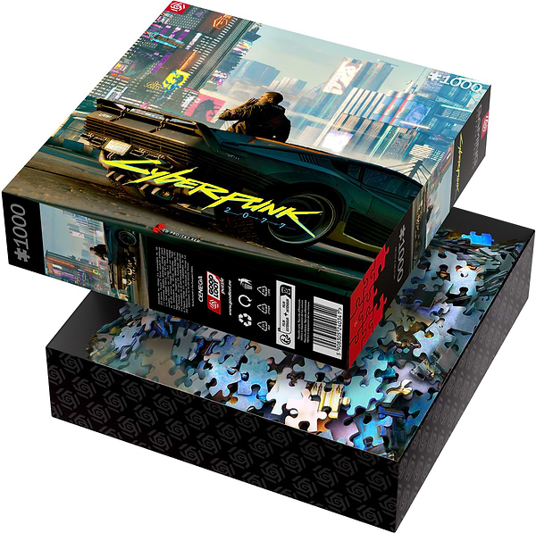 Фото - Пазлы (8+) Good Loot Cyberpunk 2077: Mercenary on the Rise Puzzles 1000 шт. (5908305240341)