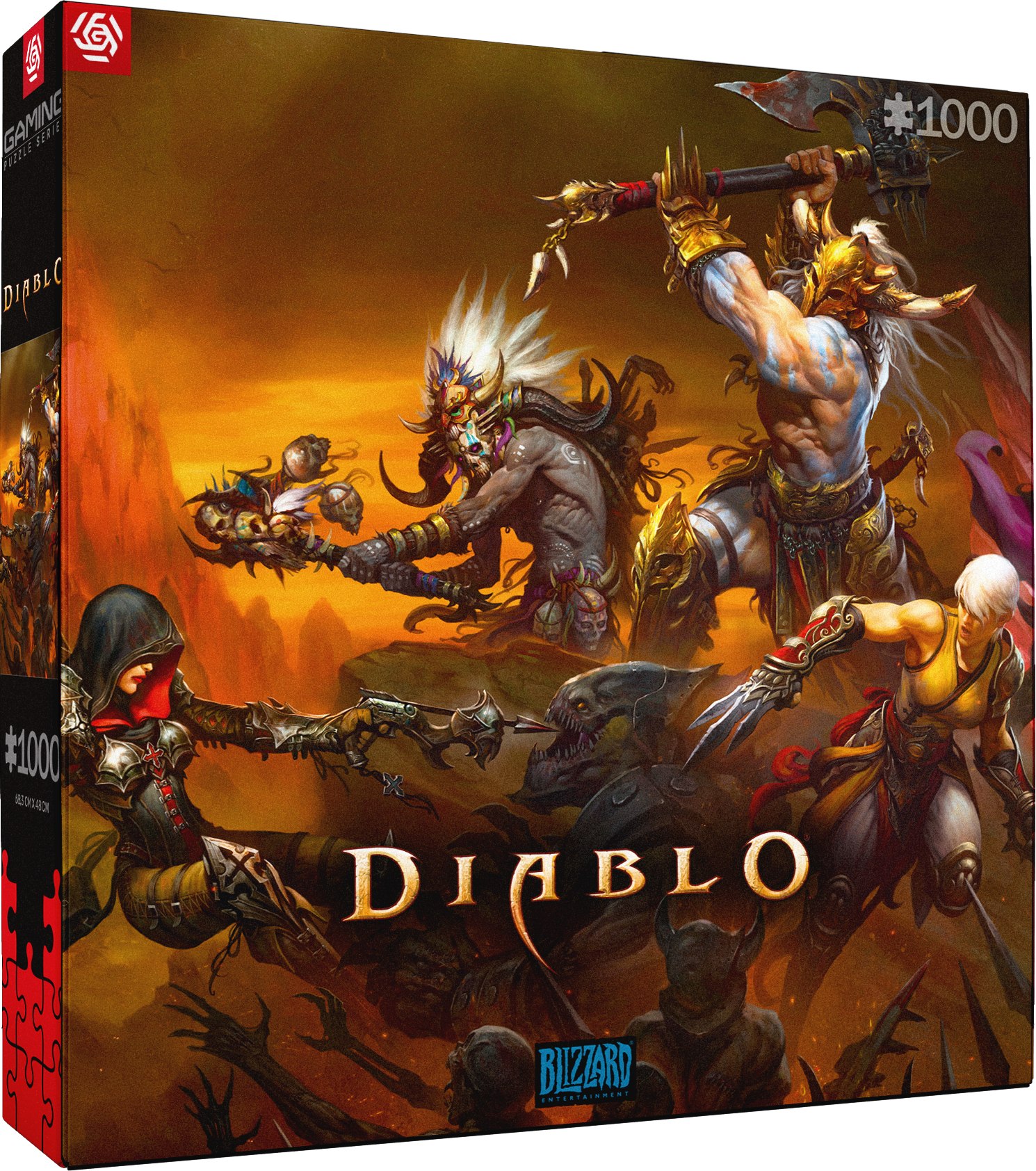 Пазли (8 +) Good Loot Diablo Heroes Battle Puzzles 1000 шт. (5908305235415)