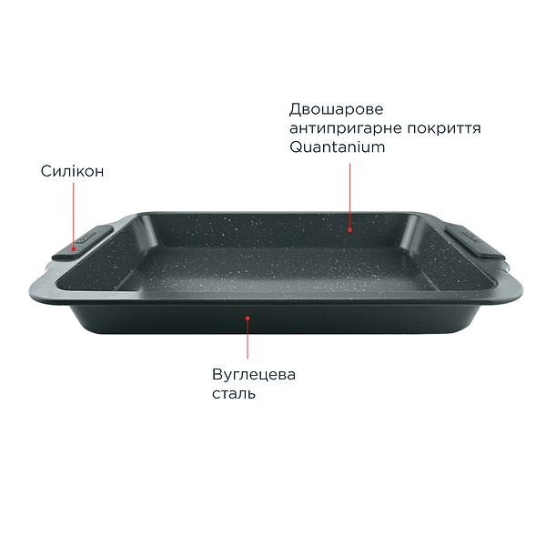 Фото - Форма для приготовления Vinzer Dolci Line  43x30,5x4,8 см (50783)