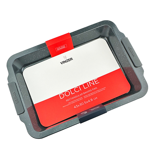 Фото - Форма для приготовления Vinzer Dolci Line  43x30,5x4,8 см (50783)