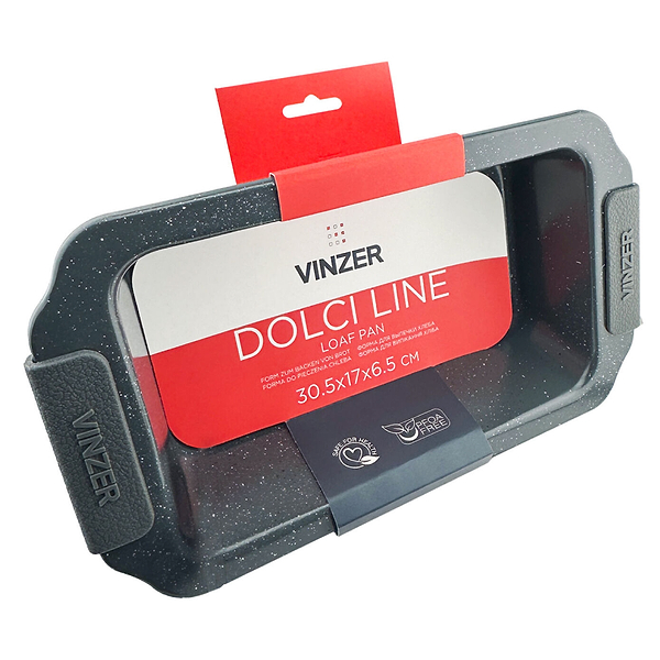 Фото - Форма для приготовления Vinzer Dolci Line 30,5X17X6,5 см (50784)