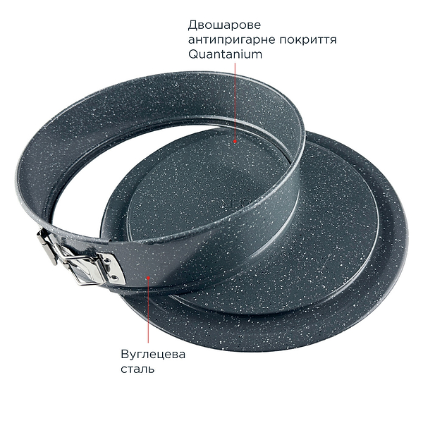 Фото - Форма для выпечки Vinzer Dolci Line 26x7 см (50787)