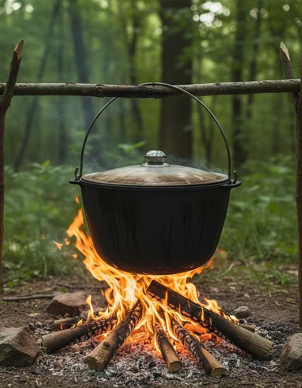 Фото - Казан Brizoll KT12-4 Туризм 12 л, туристичний з алюмінієвою кришкою